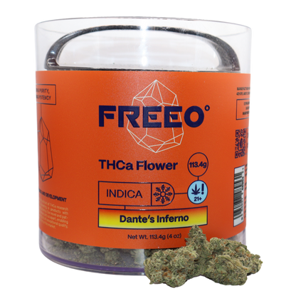 THCa Flower – 112 Gram Jar (Quarter Pound)