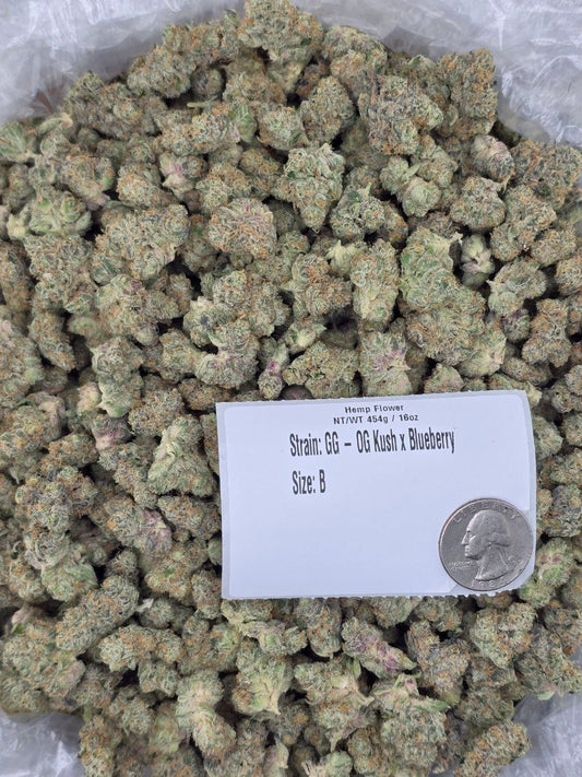 OG Kush x Blueberry – Bulk THCa Flower | Tier 1