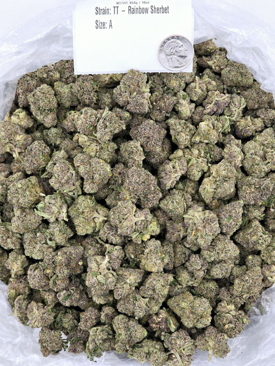 Rainbow Sherbet – Bulk THCa Flower | Tier 2